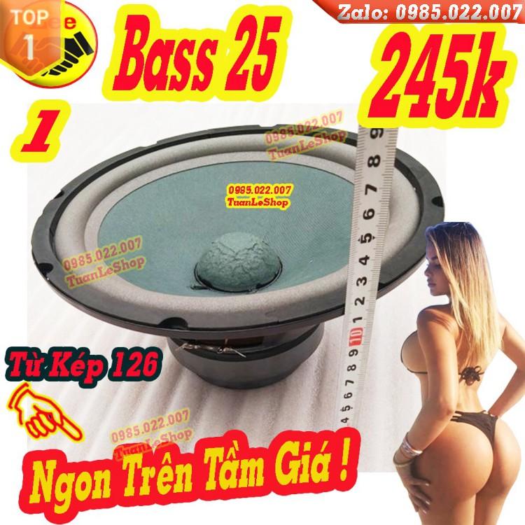 LOA BASS 25 TỪ KÉP 126-100 - GIÁ 1 CỦ