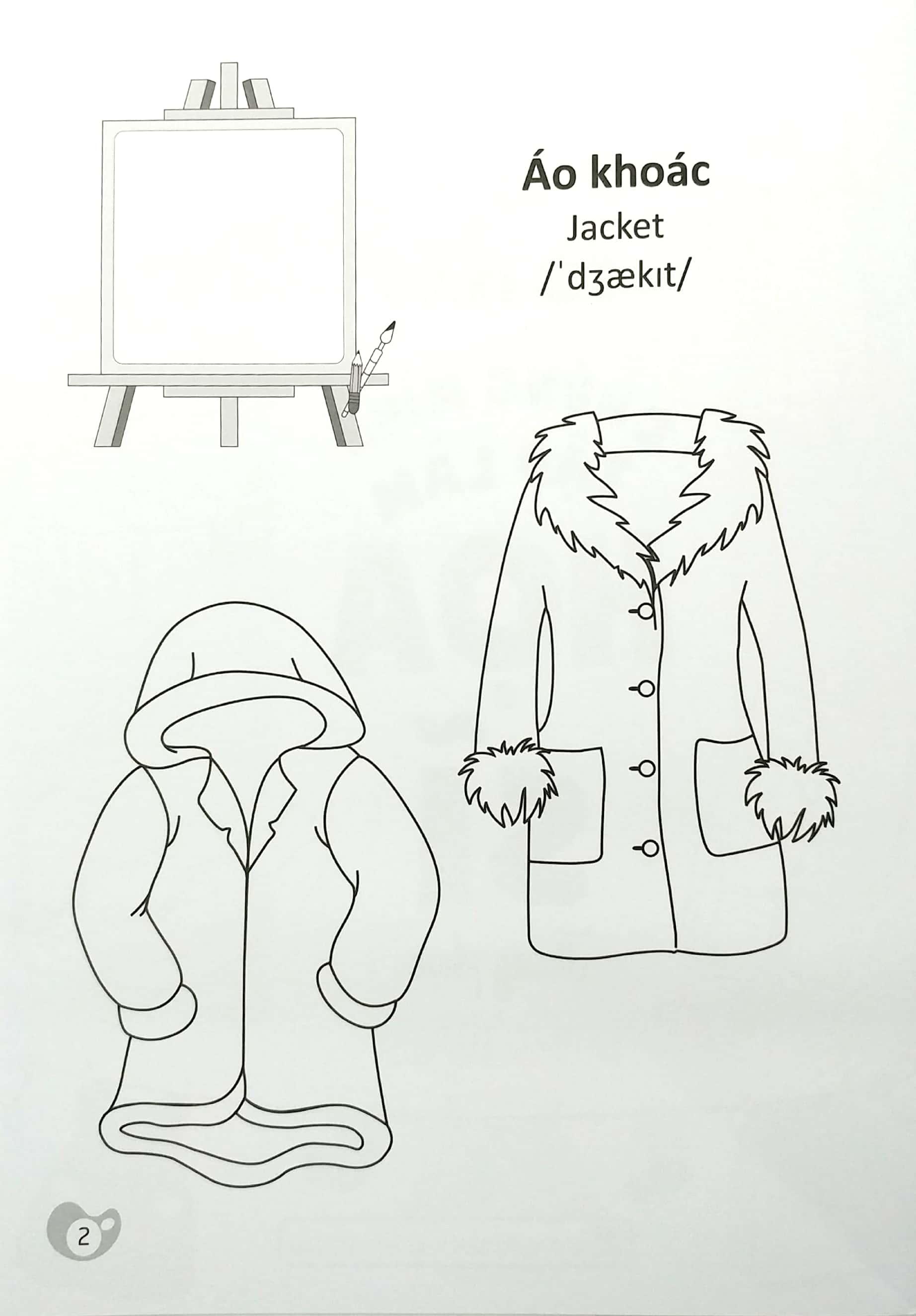 Tô Màu Chúng Mình Tập Làm Họa Sĩ - 3-6 Tuổi - Trang Phục