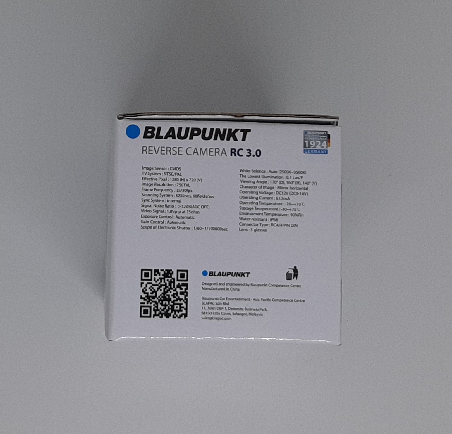 Camera Lùi Blaupunkt RC 3.0 Cực Nét, Thiết Kế Phù Hợp Với Xe Bán Tải Và Xe Địa Hình