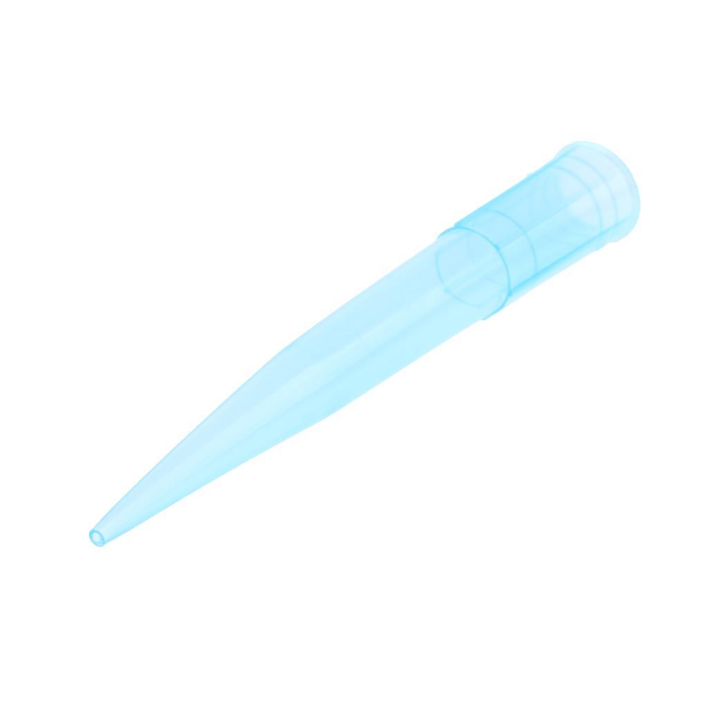 1000Pieces 1ml Lab Liquid Pipette Tips For DragonMed PP Material