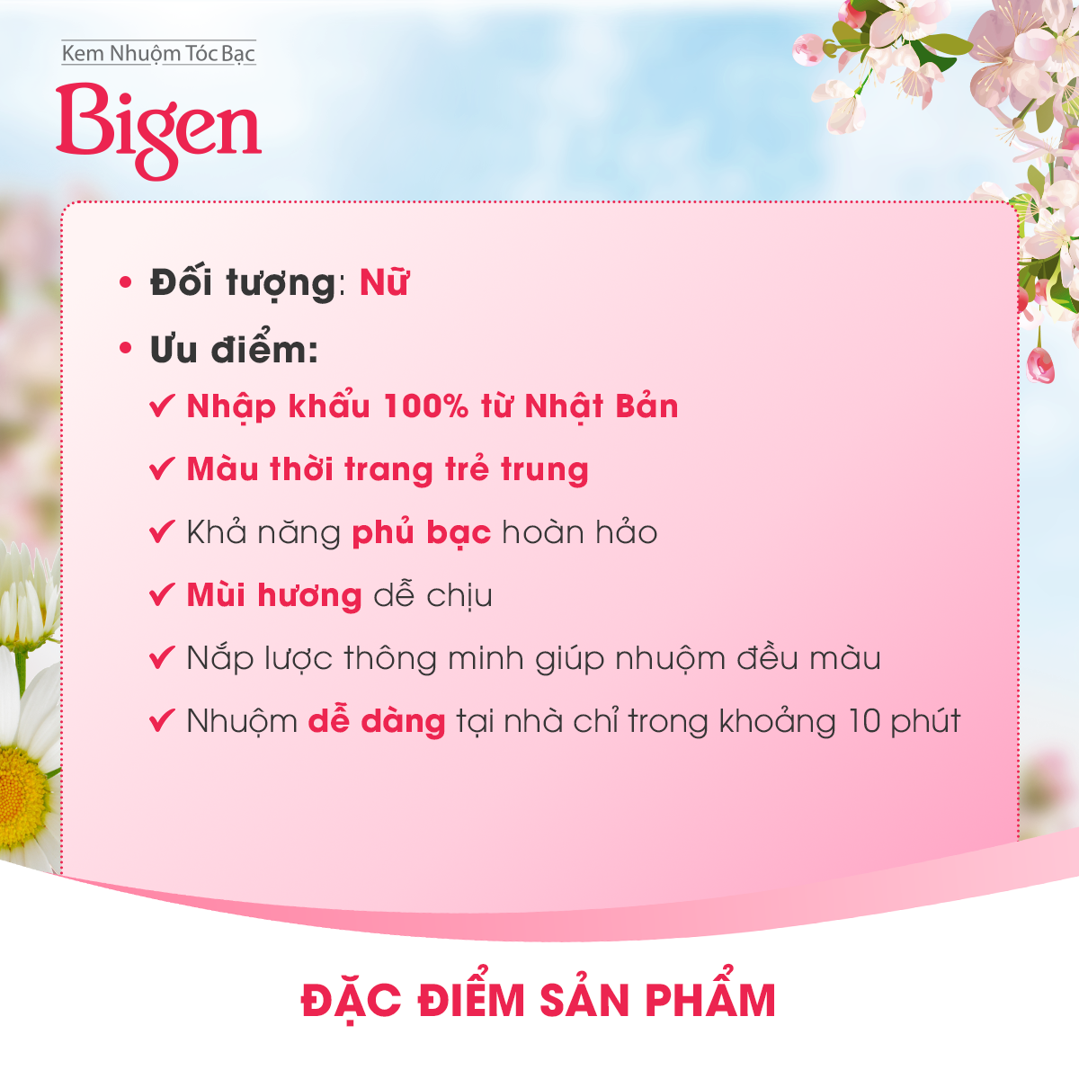 Thuốc nhuộm phủ bạc Bigen Milky nhập khẩu Nhật Bản, nhuộm tóc bạc hoàn toàn, nhuộm dễ tại nhà 80ml dạng kem