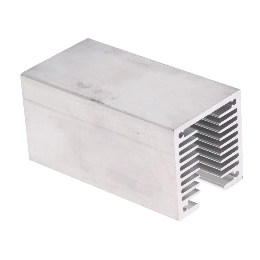U Slotted   Aluminum 40x40x80mm Cooling  for Transistor