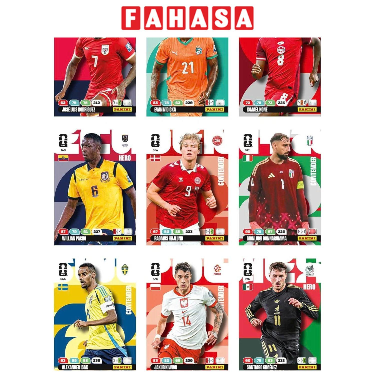 Gói Thẻ Hình FIFA World Cup 2026 Adrenalyn XL - Panini (8 Cards Ngẫu Nhiên/Túi)