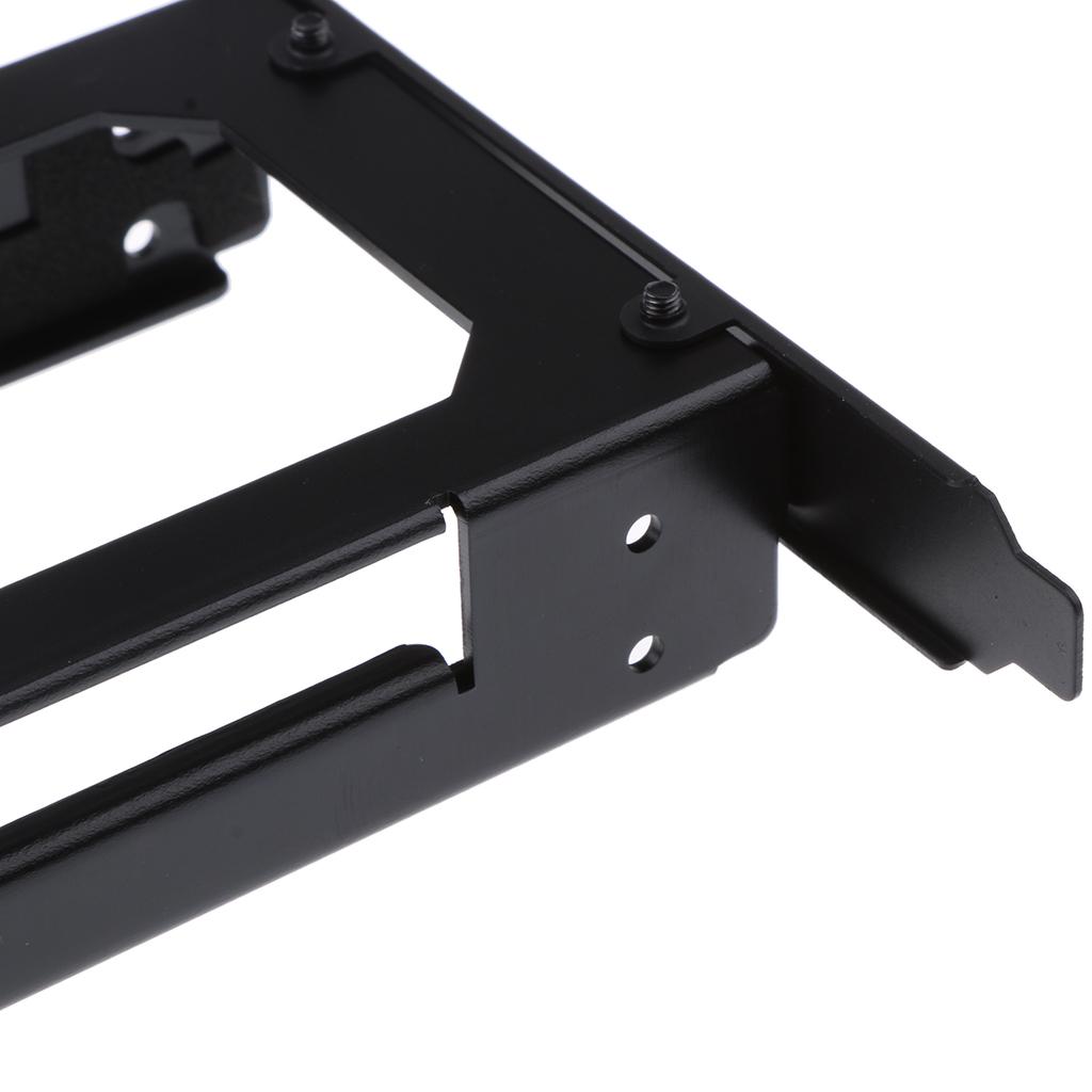 Dual 2.5inch SSD HDD  Solid Steel Bay Holder/Tray Mounting Bracket