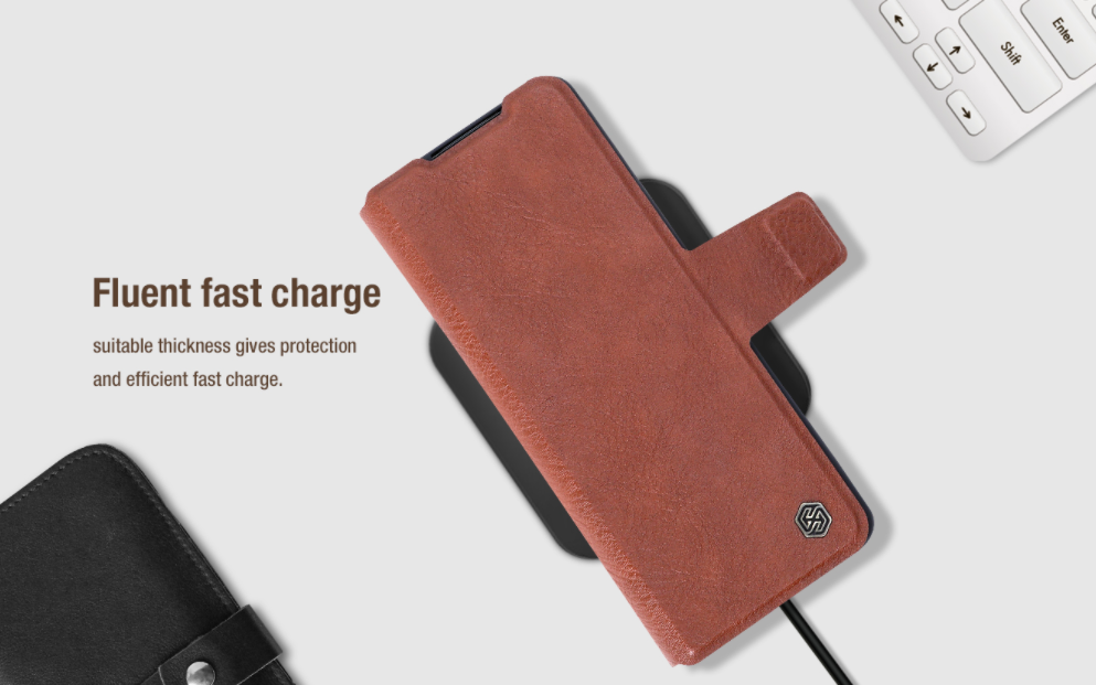 Bao Da dành cho Samsung Galaxy Z Fold 3 hiệu Nillkin Aoge Leather Cao Cấp - Hàng nhập khẩu