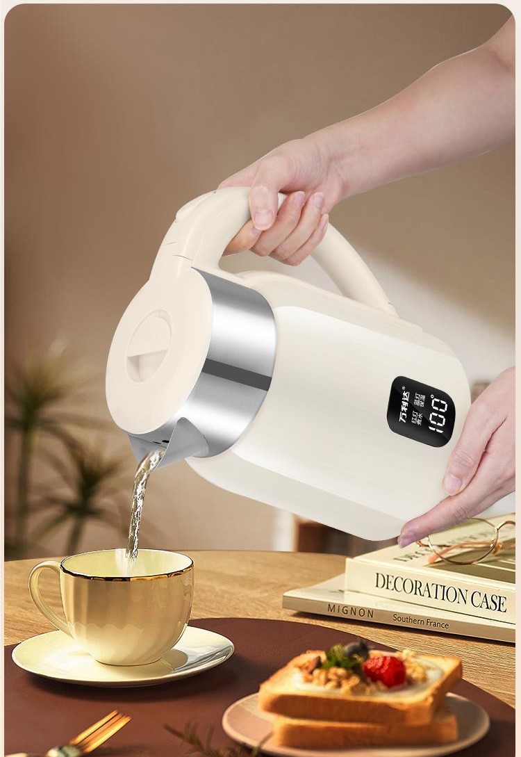 Ấm Đun Nước Siêu Tốc Inox 304 Cao Cấp – 3 Lớp Cách Nhiệt, 1500W, Dung Tích 2.5L Hàng chính hãng D Danido