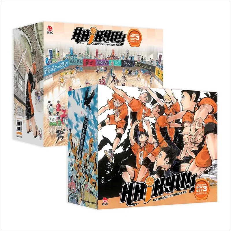 Sách - Haikyu!! Premium (boxset 3 - tập 31 đến tập 45)