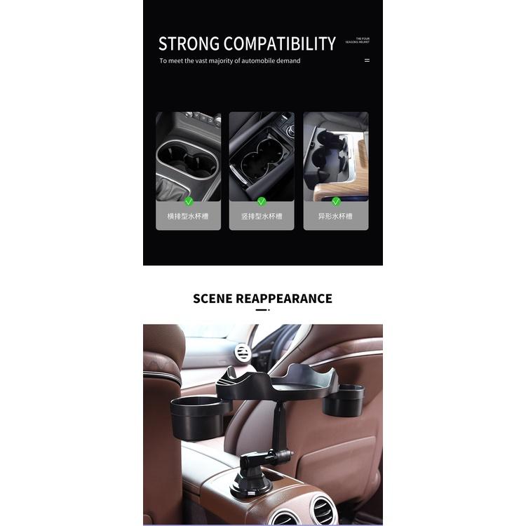 Giá Đỡ Cốc Mở Rộng Bằng ABS Tùy Chỉnh Đa Năng Tiện Dụng Cho Xe Hơi