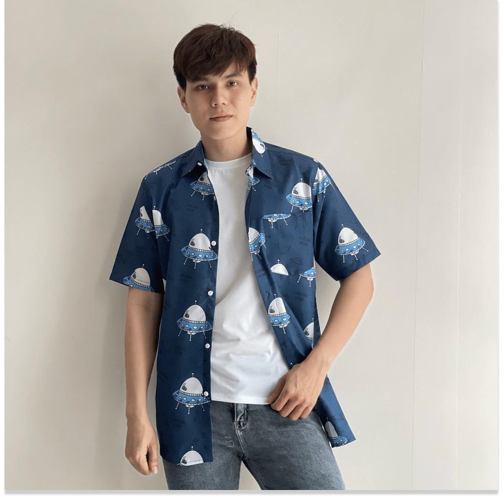 ÁO SƠ MI FORM RỘNG XINH XẮN CHO CÁC BẠN NAM THỜI TRANG MỚI KINGSHOP79