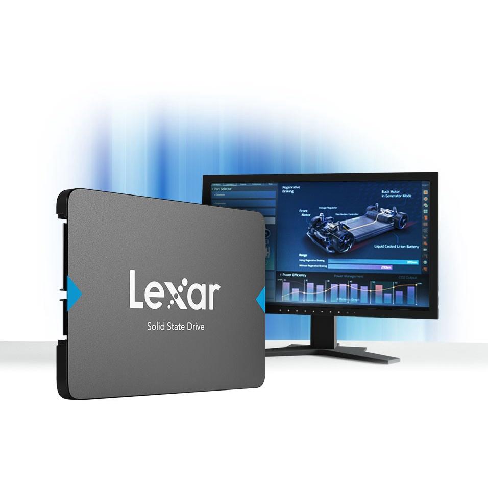 Ổ cứng SSD 480GB Lexar NQ100-LNQ100X480G-RNNNG dung lượng khủng - Hàng chính hãng