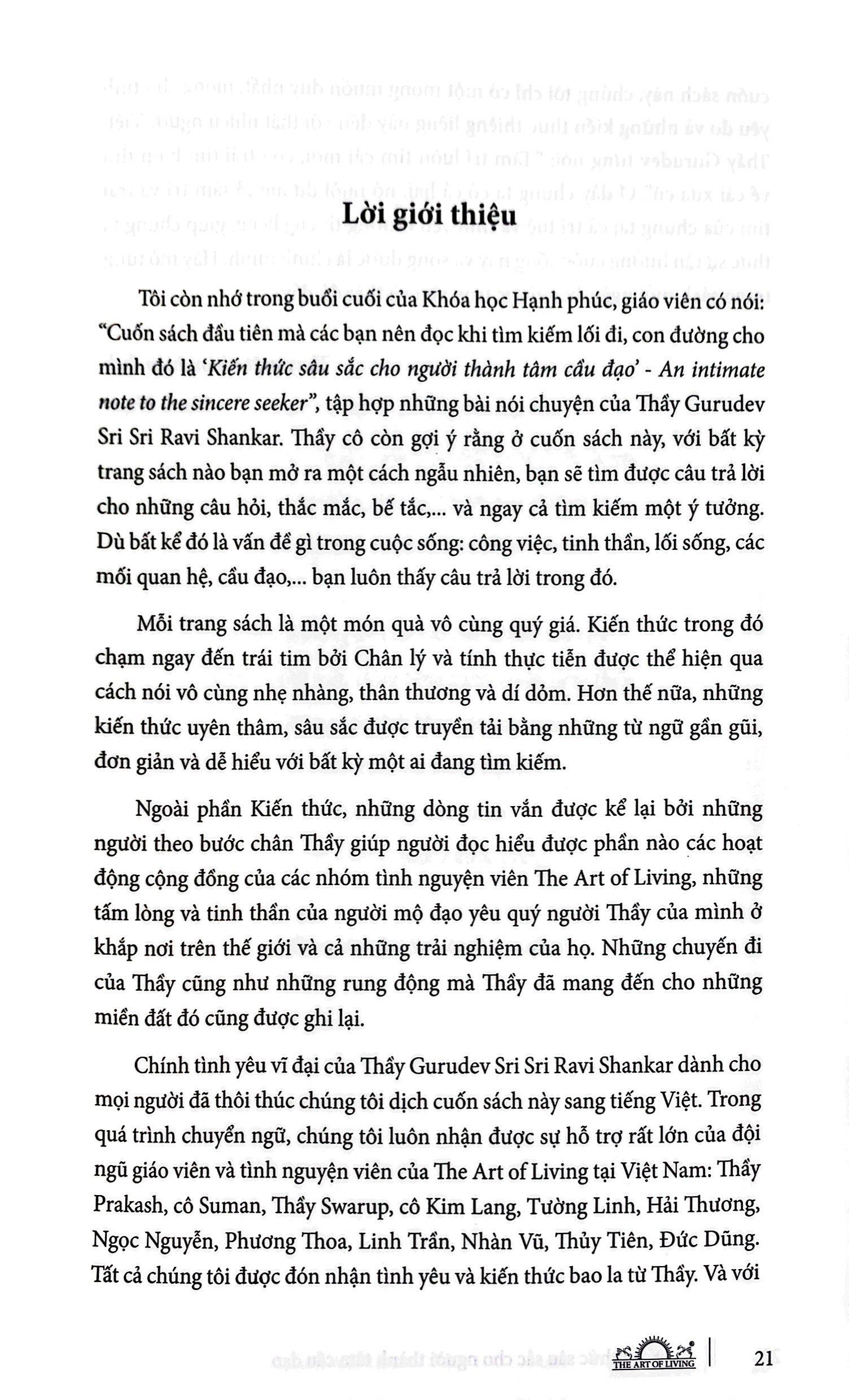 Kiến Thức Sâu Sắc Cho Người Thành Tâm Cầu Đạo