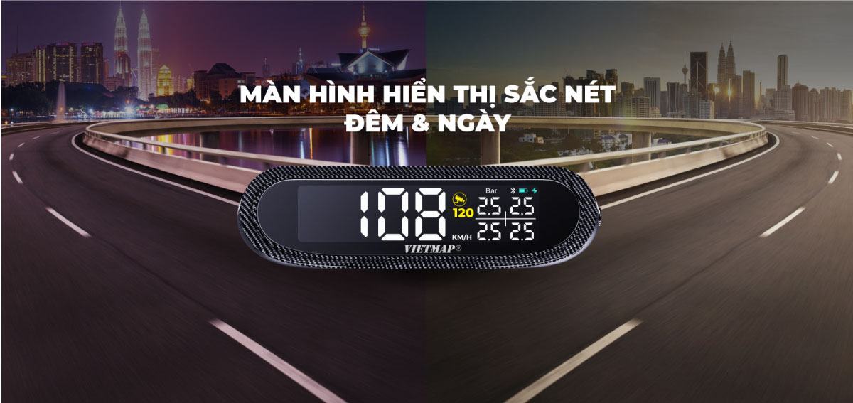 Cảm Biến Áp Suất Lốp VIETMAP V3 - Gắn trong