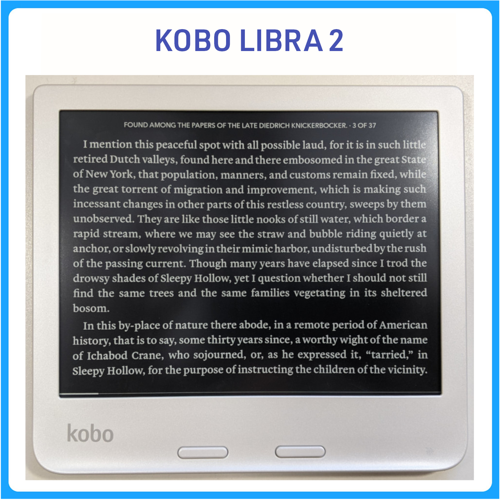 Máy đọc sách Kobo Libra 2 - hàng nhập khẩu