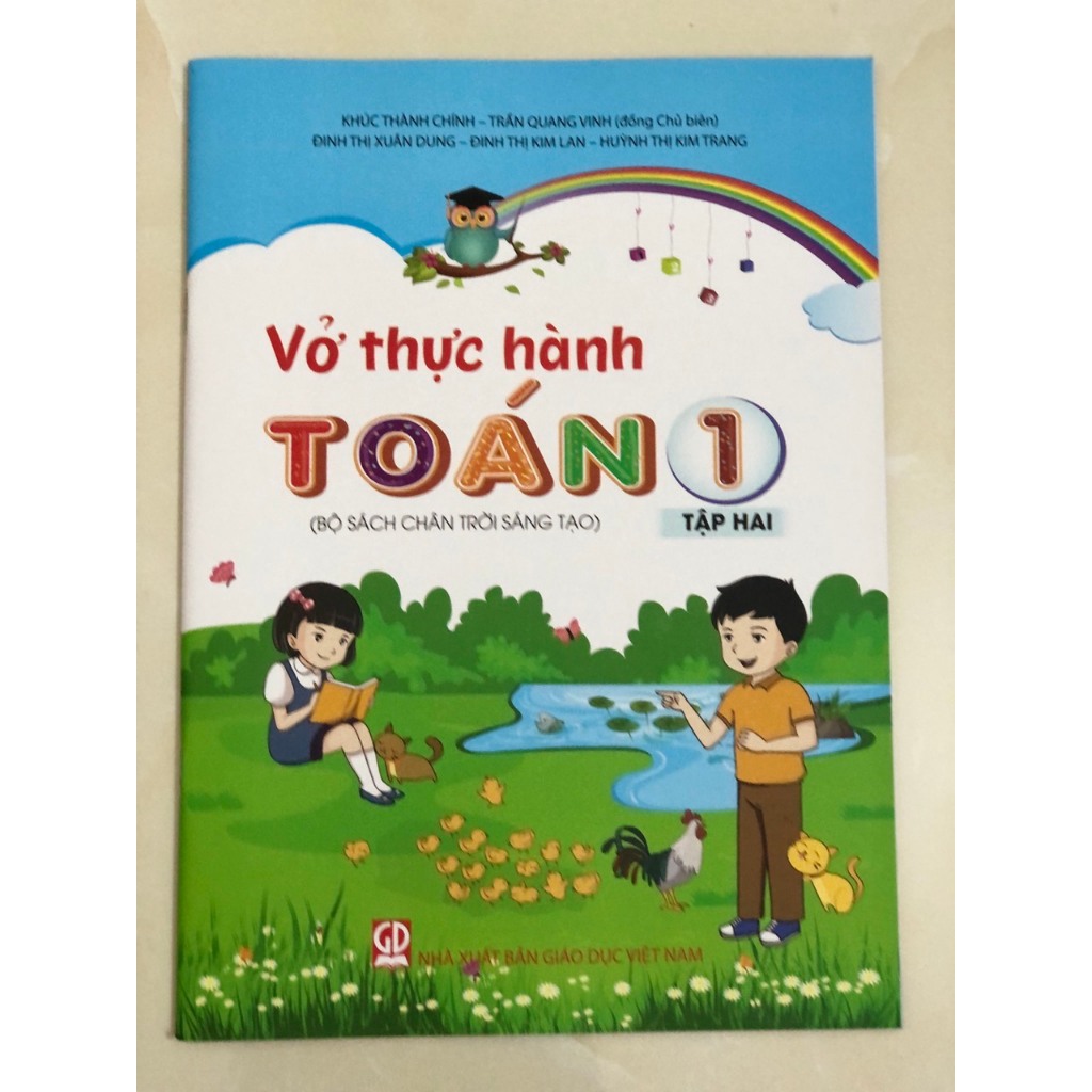 Sách - Combo Vở Thực Hành Toán Lớp 1 - Tập 1 + 2