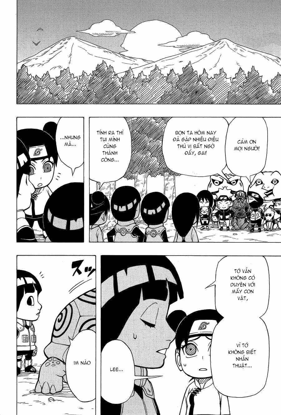 cửu vĩ hồ ly ngoại truyện rock lee chapter 14 21