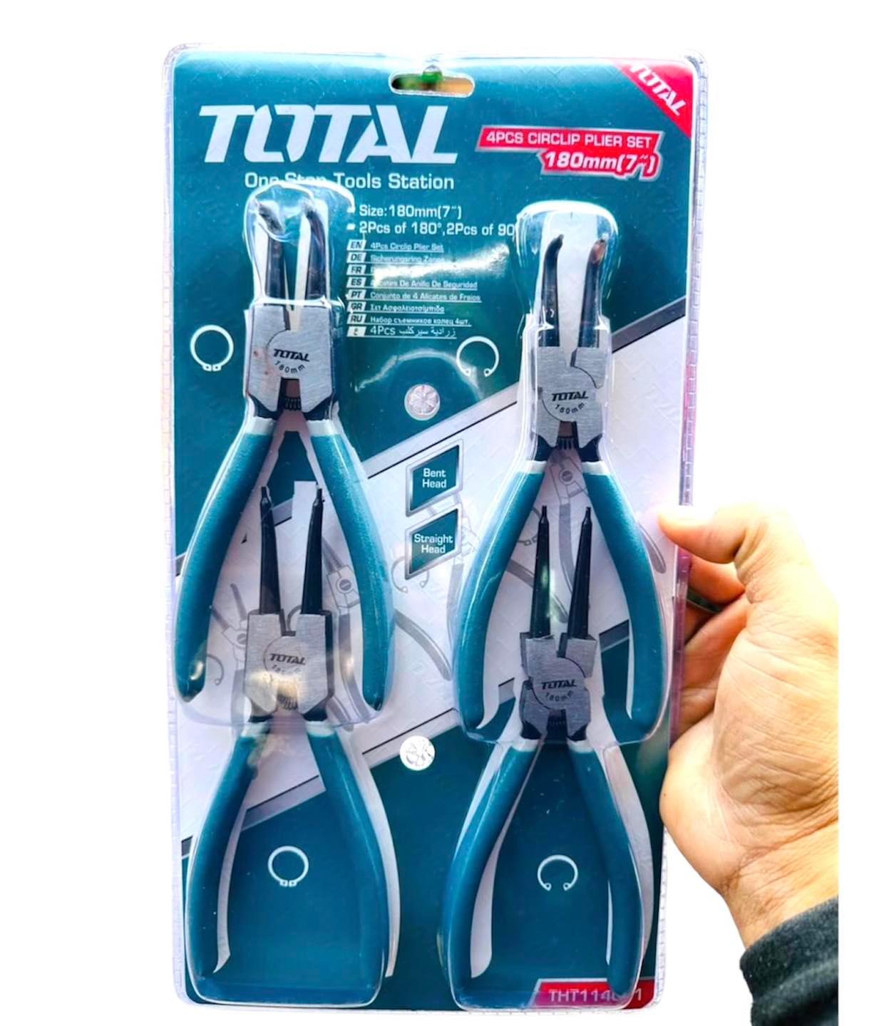 BỘ KÌM MỞ PHE 4 CHI TIẾT 7'' TOTAL THT114041 - HÀNG CHÍNH HÃNG