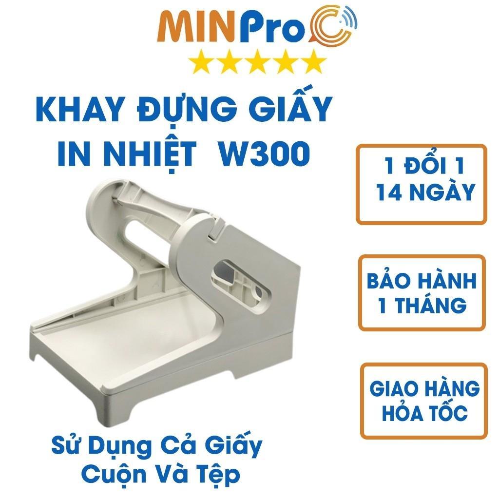 Máy in nhiệt mini HPRT N31 in đơn hàng TMĐT kèm khay và 500 tờ giấy in nhiệt 76x130mm bảo hành 12 tháng