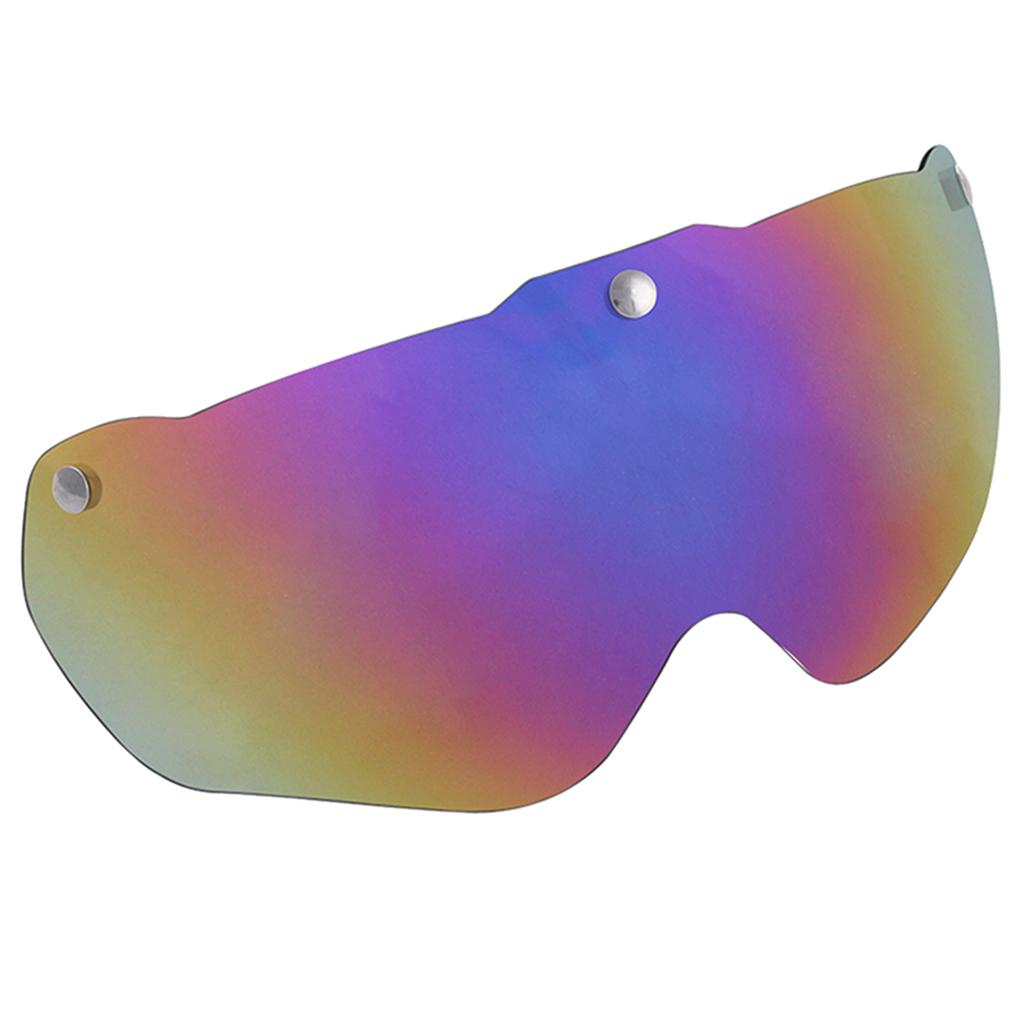 3x  Goggle Replacement Lens Bike Cycling Helmet Sun UV Block Resin Lens
