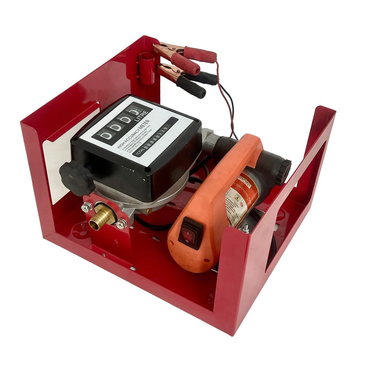 Máy Bơm Dầu Diesel SL-011 220V 12V 24V đo lưu lượng - Hàng nhập khẩu