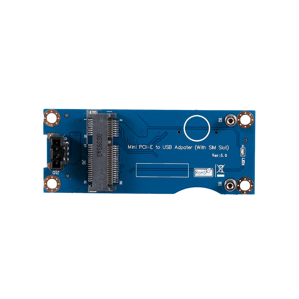 Thẻ Chuyển Đổi Wwan 3g/4g Mini PCI-E Sang USB Với Khe Cắm Sim, Loại Dọc