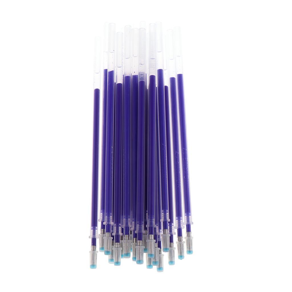2 Set Erasable Pen Refill, High Temperature Vanishing Fabric Marker Pen