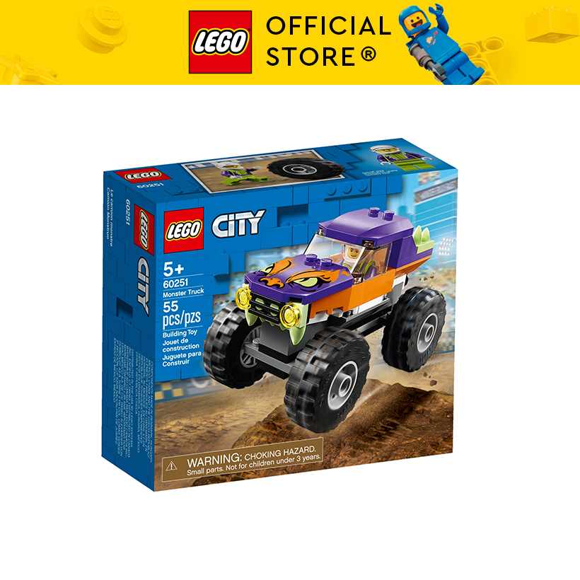 Đồ Chơi Lắp Ráp Lego City Chiến Xe Quái Vật 60251 (55 Chi Tiết)