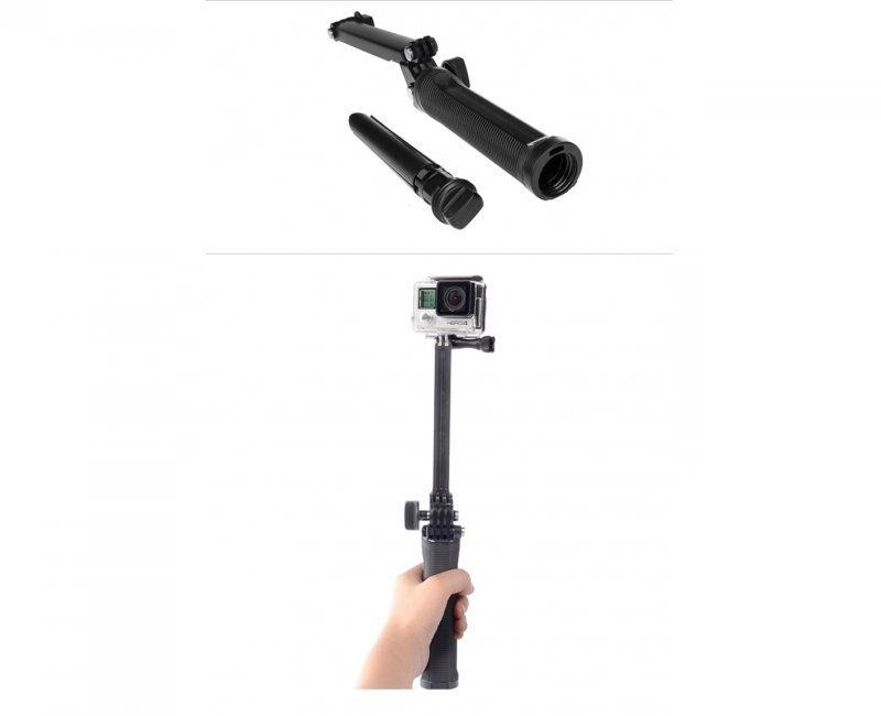 GẬY 3 WAY CHO GOPRO, 3 KHỚP LINH HOẠT