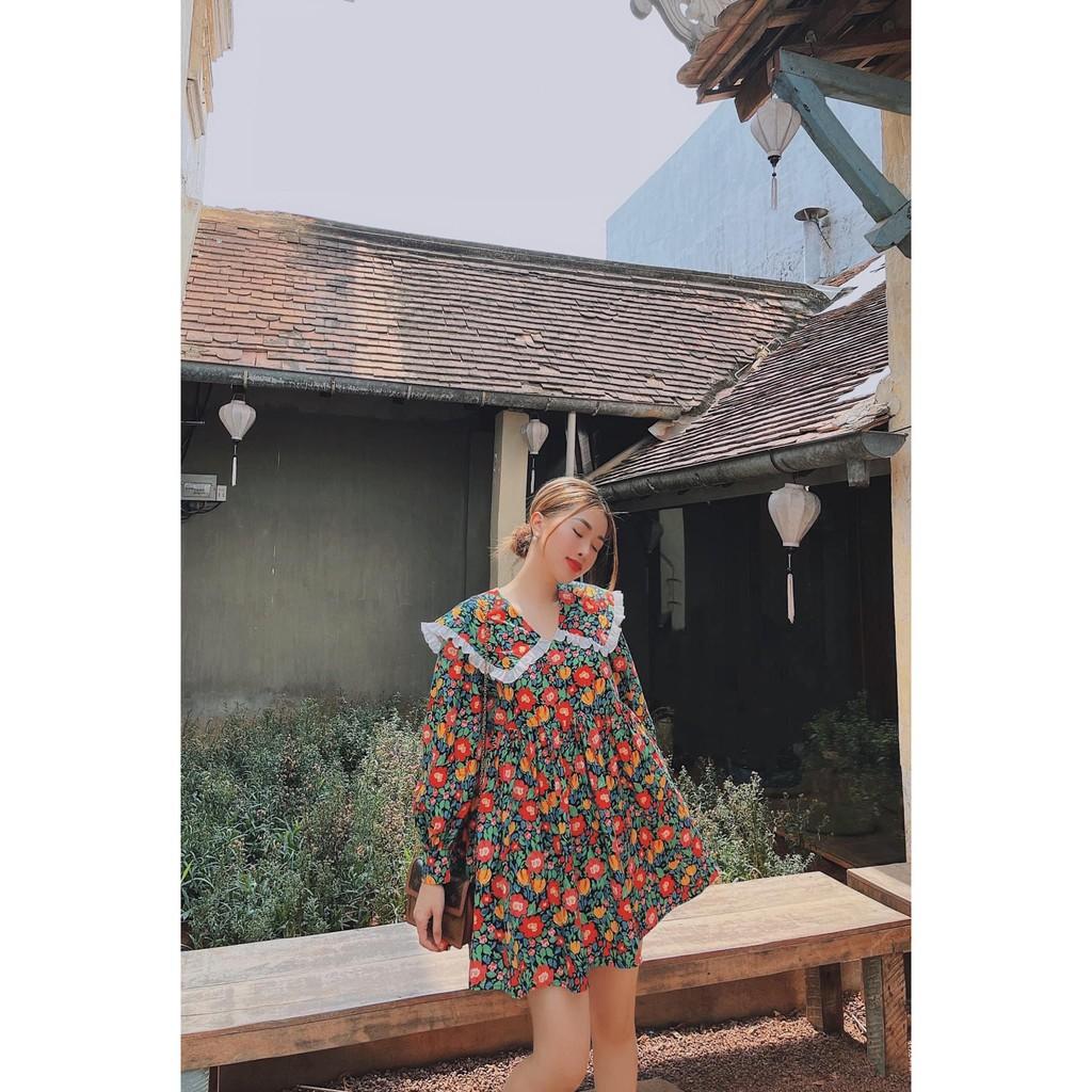 ️ ĐẦM BABY DOLL VIỀN REN