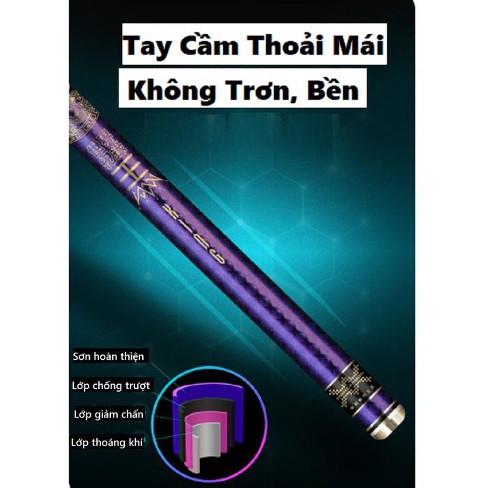 Cần Câu Tay Cao Cấp 5H Vũ Lực ( Tặng Cước Trục Cao Cấp ) Câu Đài Siêu Tải Chuyên Săn Hàng CT02 - Sanami Fishing