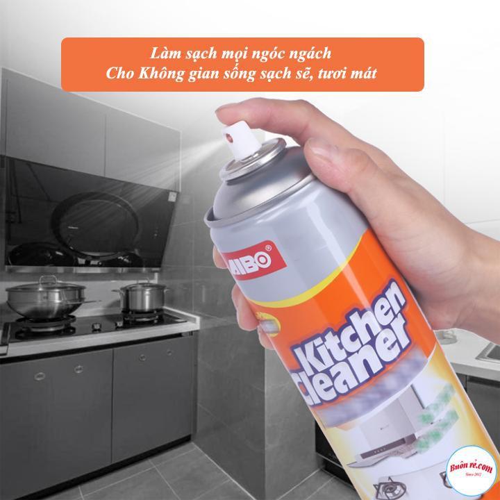 Combo 2 Bình Xịt Tẩy Bếp Đa Năng Kitchen Cleaner Sạch Bóng Mọi Vết Bẩn 500ml 00238
