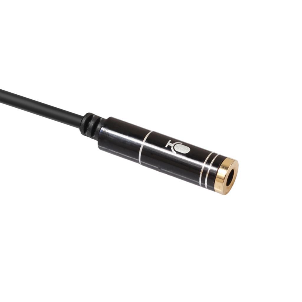2 x 3.5mm Female to 1 x 3.5mm Male Headphone Headset Mic Stereo Audio Cable