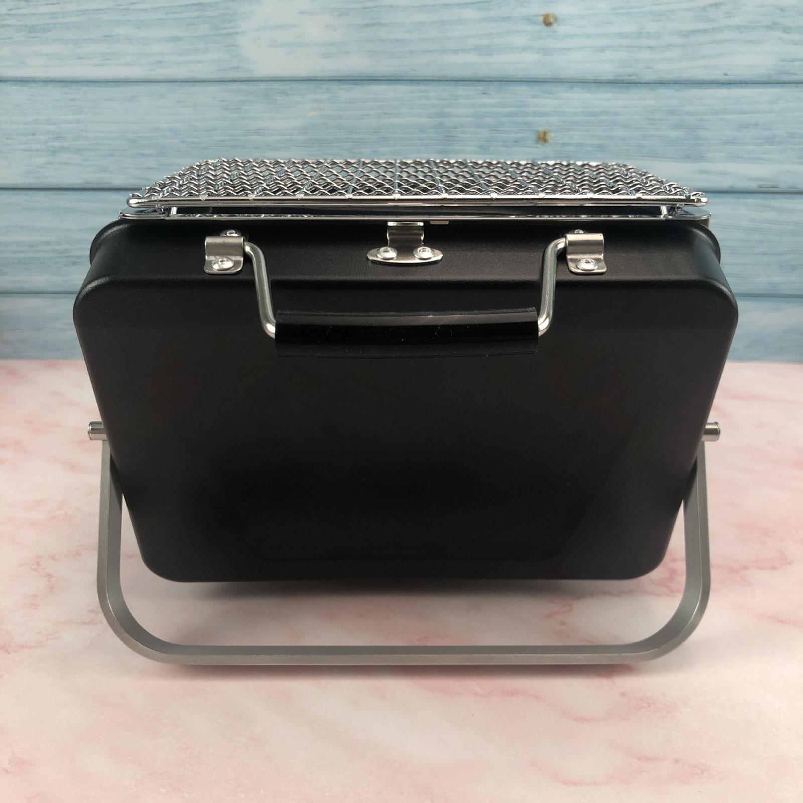 Portable Grill Foldable Stainless Steel Camping Grill Barbecue Grill for Travel, Campfire , Home