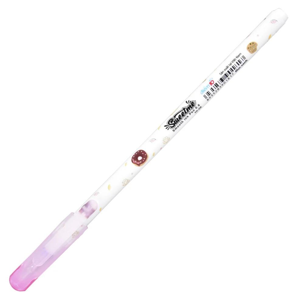 Bút Bi Điểm 10 Sweetme Thiên Long TP-08 - Mực Xanh (Mẫu Màu Giao Ngẫu Nhiên)