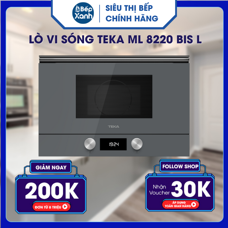 Lò vi sóng Teka ML 8220 BIS L - Hàng Chính Hãng