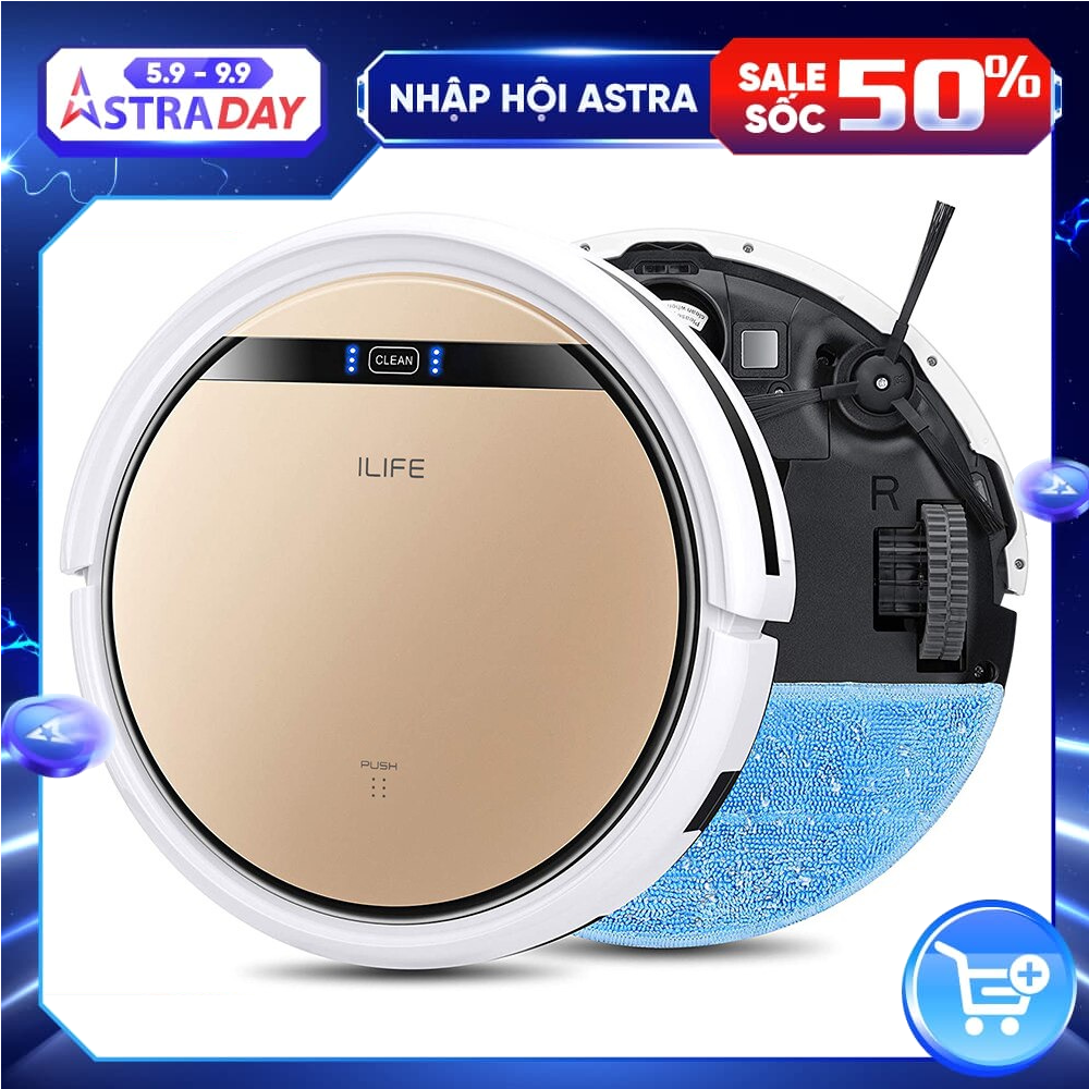 Robot Hút Bụi Lau Nhà ILife V5s Pro - Hàng Chính Hãng