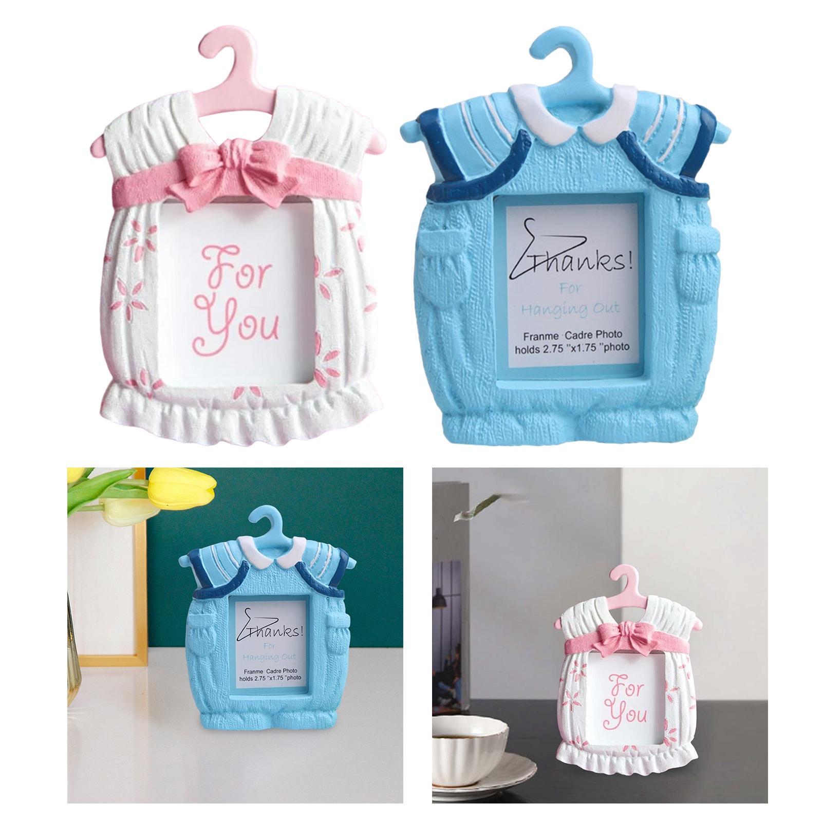 2 Pieces Creative Resin Photo Frame Picture Display Holder Living Room Decor