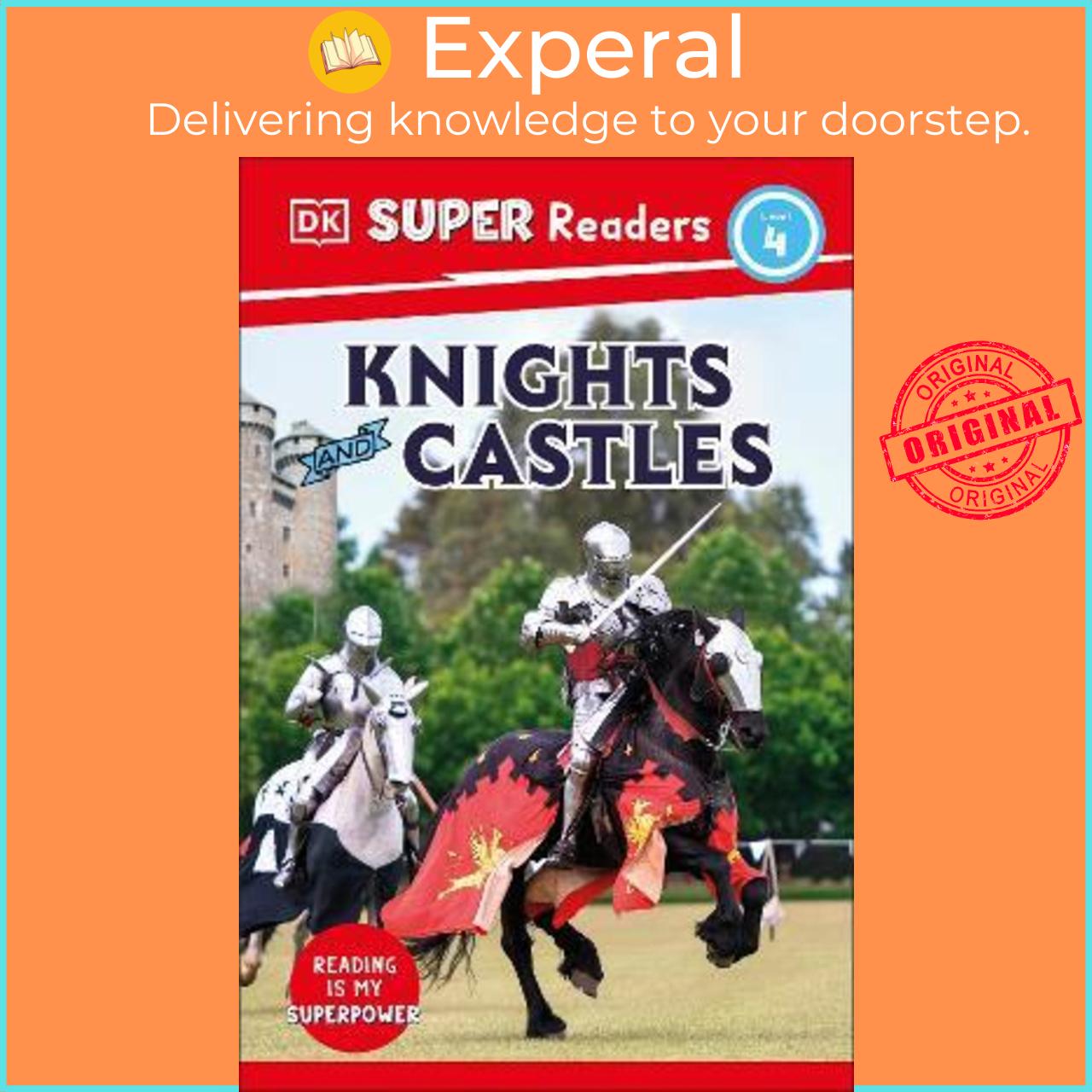 Hình ảnh Sách - DK Super Readers Level 4 Knights and Castles by DK (UK edition, paperback)