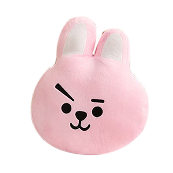 Gối Lưu Niệm Ban Nhạc BTS - Thỏ Cooky (31 x 36 cm)