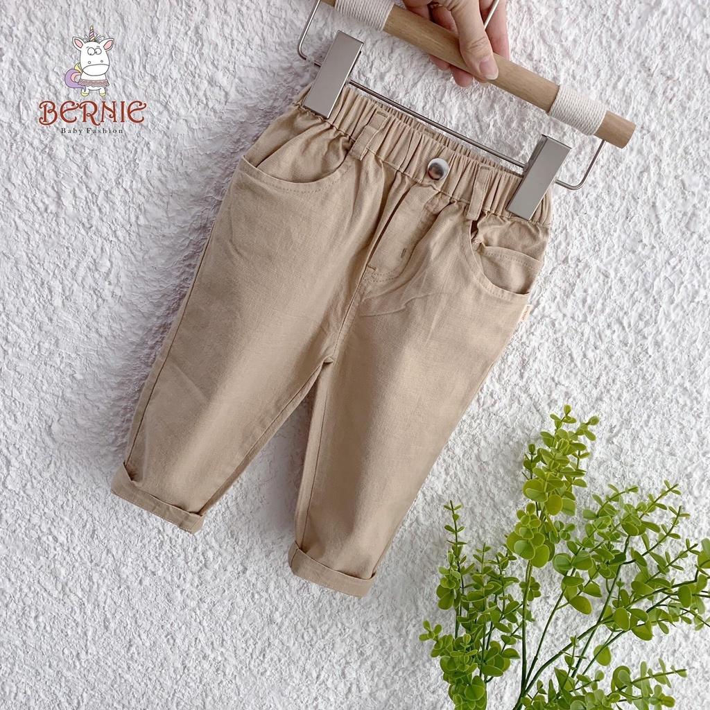 Dory House - Quần Dài Bé Trai Vải Linen Size 7-22kg