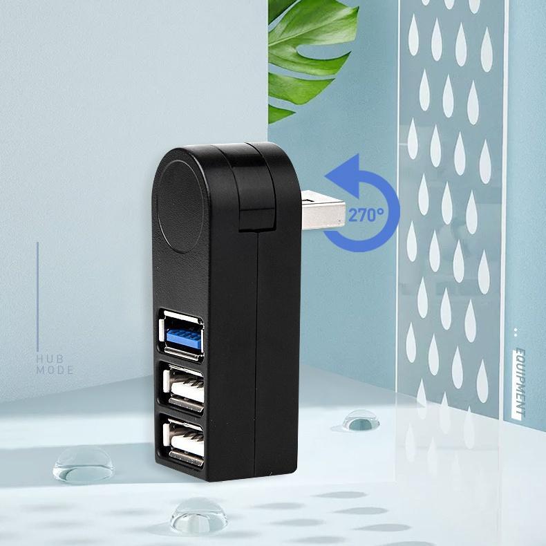 Bộ Chia 3 Cổng USB 3.0 Tốc Độ Cao Cho PC Laptop Ổ Đĩa U Điện Thoại