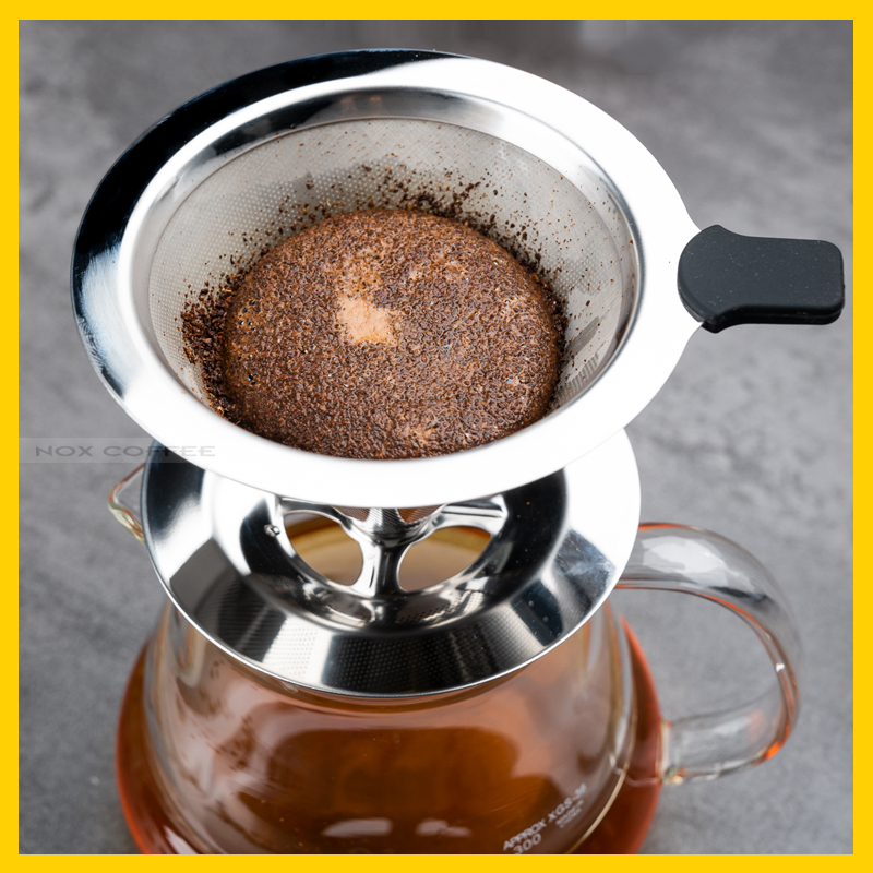 Phễu V60 Bằng Thép Hình Nón (Pour over)