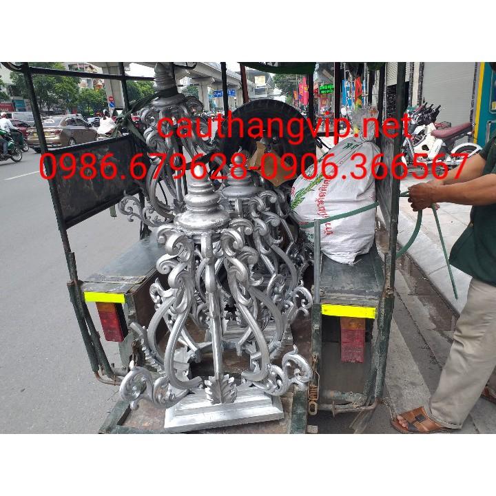 Đèn đỉnh cổng nhôm đúc trang trí ngoài trời D300xR300*C600