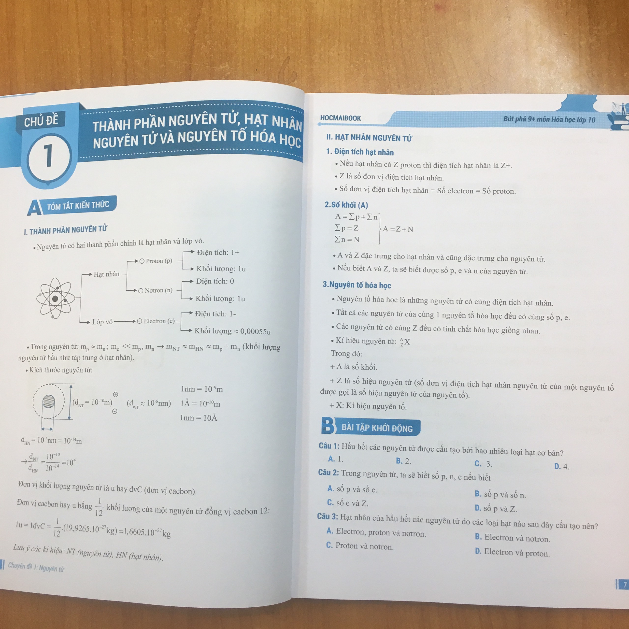 Sách Bứt phá 9+ môn Hóa học lớp 10