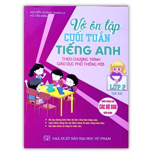 Sách - Vở Ôn Tập Cuối Tuần Tiếng Anh Lớp 2 - Tập 2