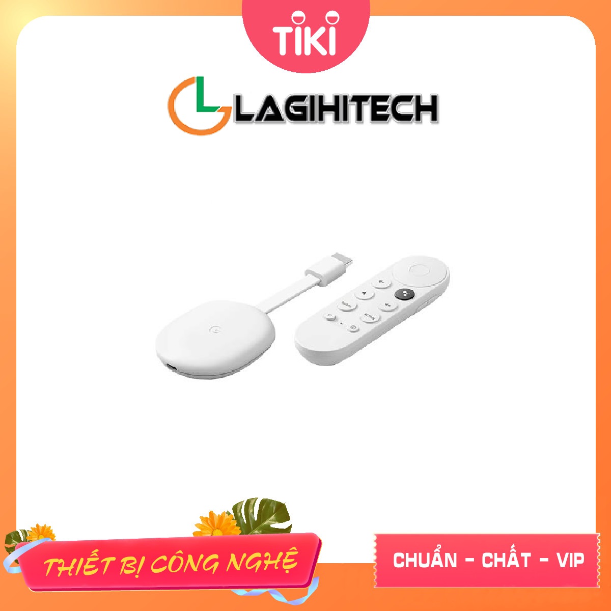 Bộ điều khiển thông minh Google Chromecast with Google TV - Hàng Nhập Khẩu