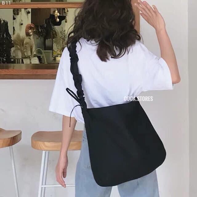 Túi TOTE dây rút VẢI CANVAS TÚI ĐEO CHÉO BỀN + ĐẸP