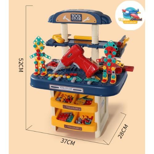 Bộ Đồ Chơi Kỹ Sư Lắp Ráp Cao Cấp Cho Bé, Đồ Chơi Giáo Dục ToyBox