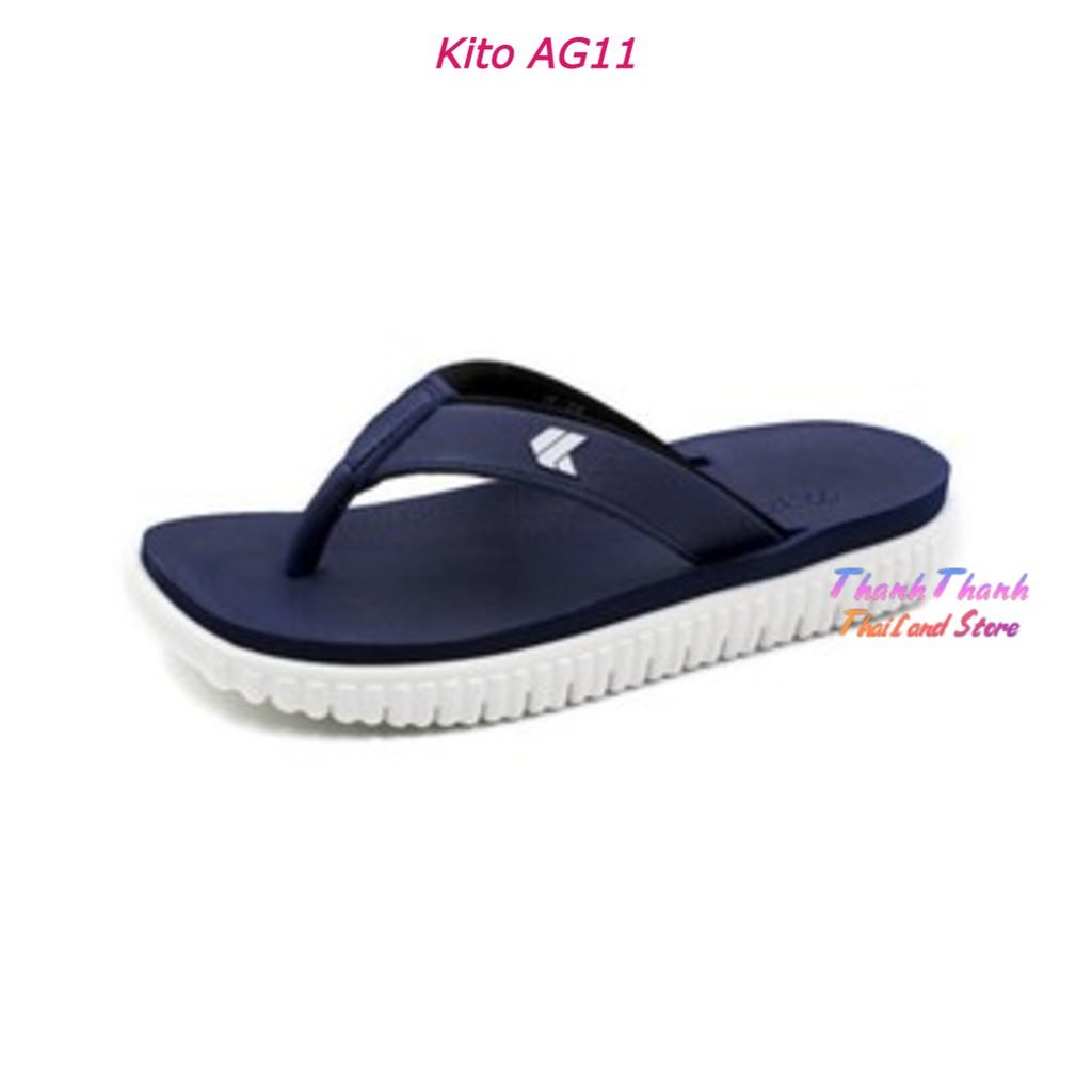 Dép Xỏ ngón Nam nữ Unisex, Dép kẹp siêu êm Thái Lan Kito AG11