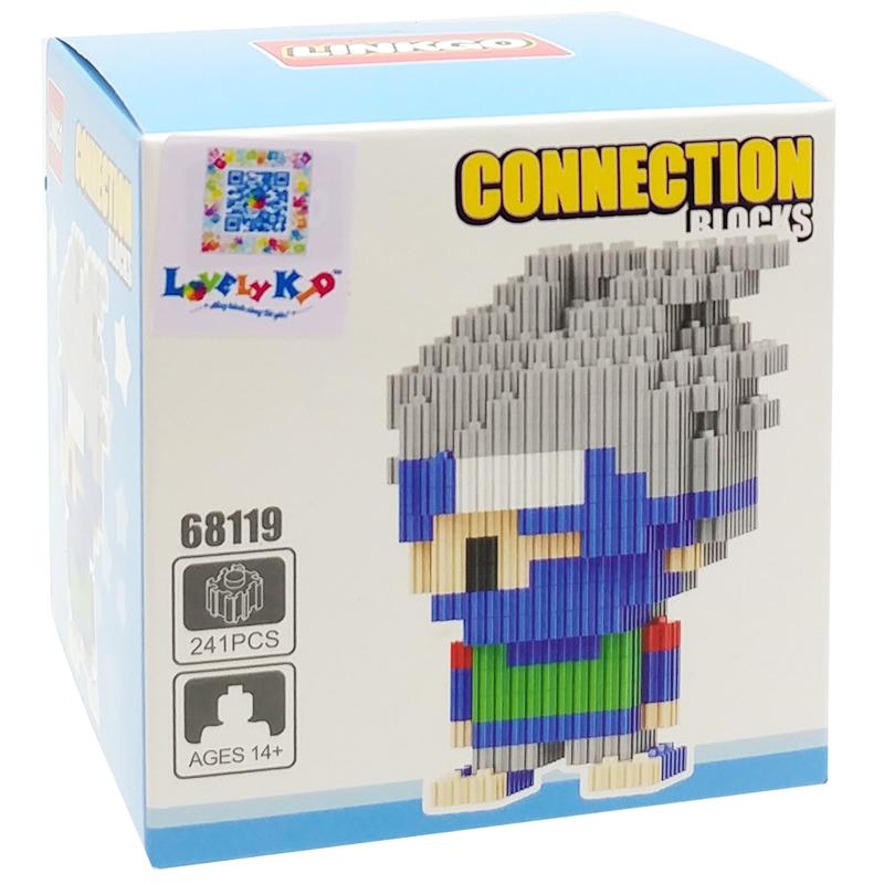 Đồ Chơi Lắp Ráp Mô Hình Nhân Vật Naruto - LinkGo 68119 - Kakashi