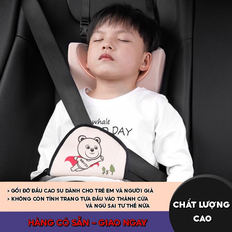 Gối Đỡ Đầu Treo Trên Xe Ô Tô Thích Hợp Cho Trẻ Em Dùng Có Thể Điều Chỉnh Cao Thấp Tuỳ Ý QC-044 QC-044
